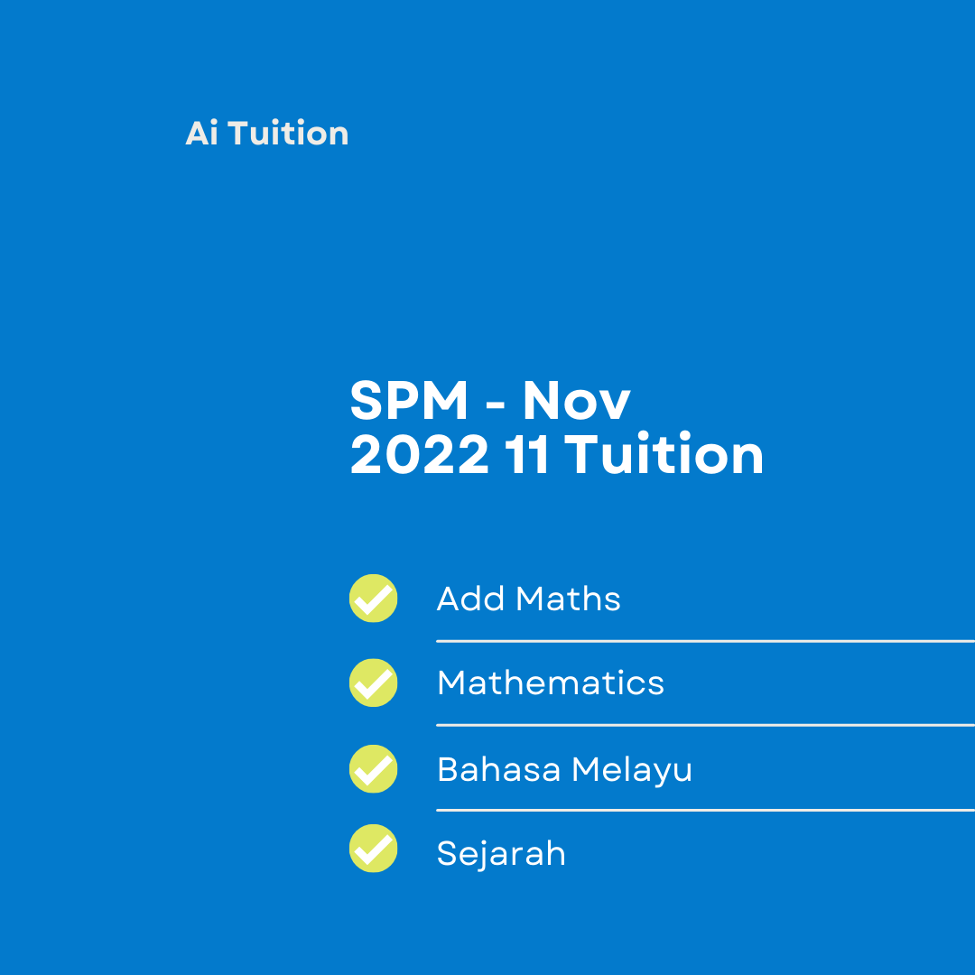 SPM Classes – 2022 11