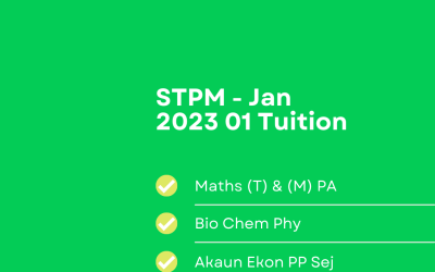 STPM Classes – 2023 01