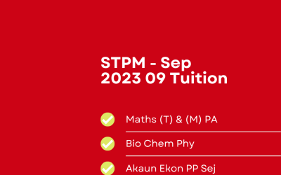 STPM Classes – 2023 09
