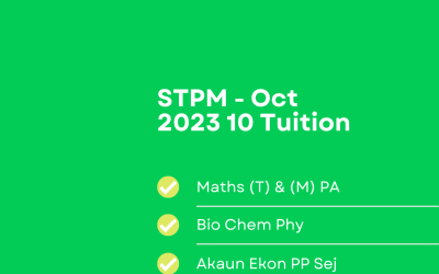 STPM Classes – 2023 10