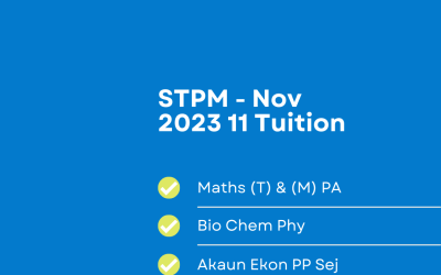 STPM Classes – 2023 11