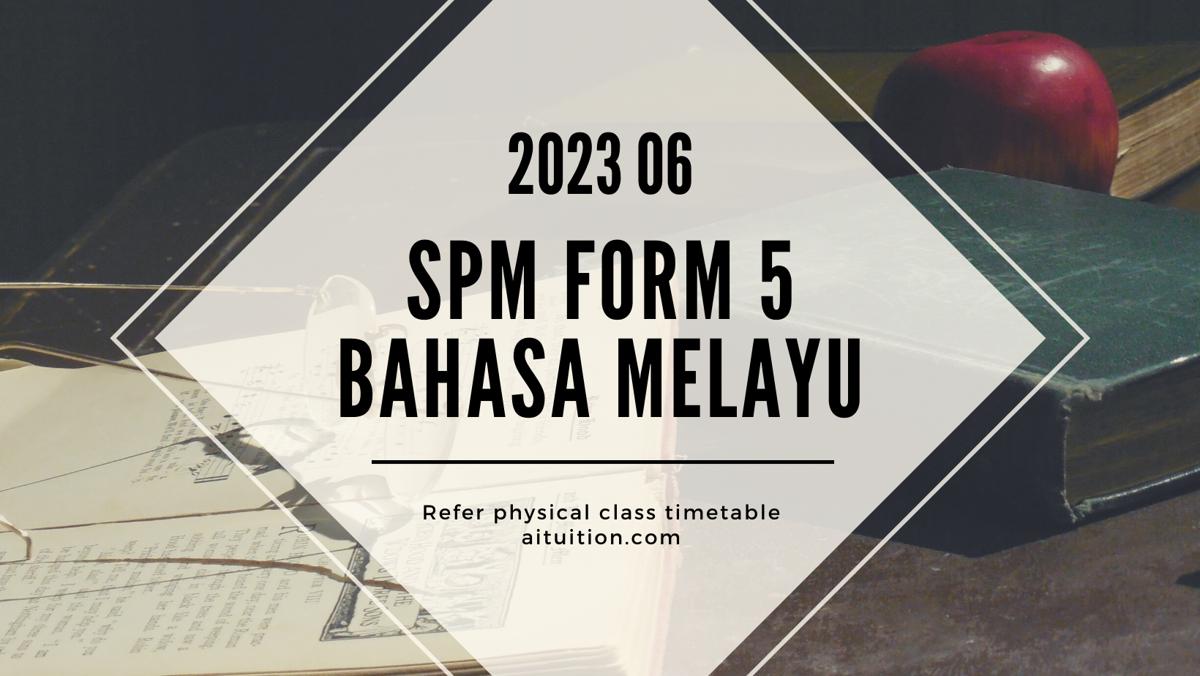 F5 Bahasa Melayu (Hashim) [Physical] – 2023 06