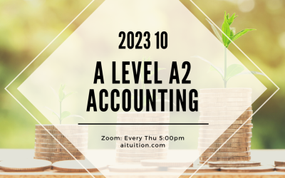 A2 Accounting (SY Yap) [Online] – 2023 10