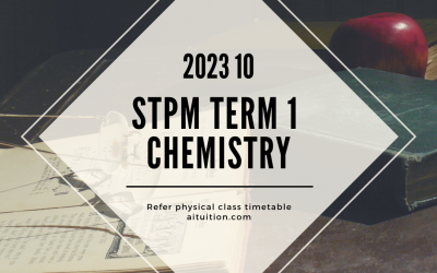 S1 Chemistry (Lingam) [Physical] – 2023 10