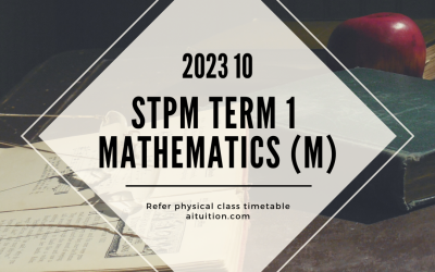 S1 Mathematics (M) (KK LEE) [Physical] – 2023 10