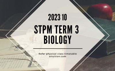 S3 Biology (Lingam) [Physical] – 2023 10