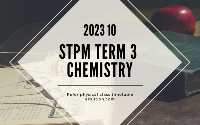 S3 Chemistry (Lingam) [Physical] – 2023 10