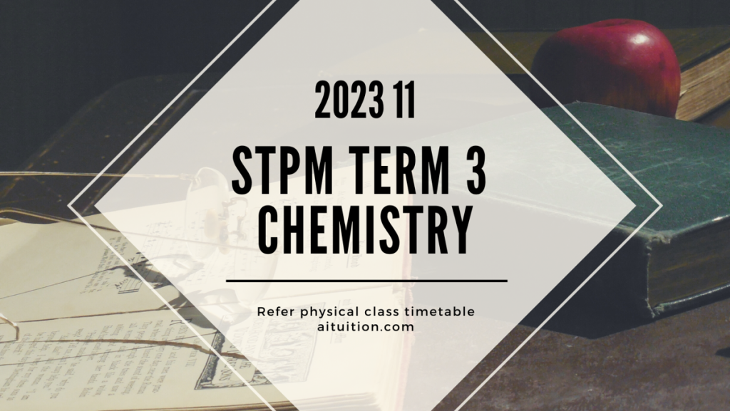 S3 Chemistry (Lingam) [Physical] - 2023 11
