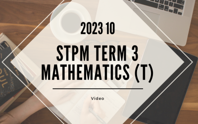 S3 Mathematics (T) (KK LEE) [Video Until Exam] – 2023 10