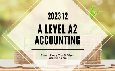 A2 Accounting (SY Yap) [Online] – 2023 12