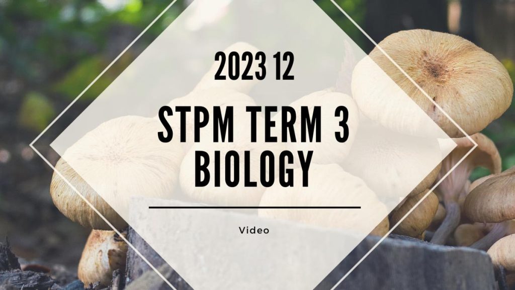 S3 Biology (TK Leong) [Video Until Exam] - 2023 12