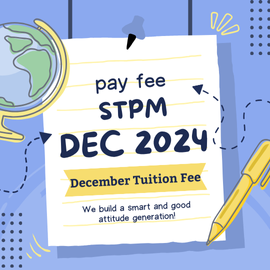 STPM Classes - 2024 12