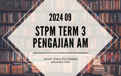 S3 Pengajian Am (Thiaga) [Online] – 2024 09