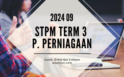 S3 Pengajian Perniagaan (VT Suresh) [Online] – 2024 09