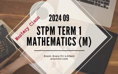 S1 Mathematics (M) (KK LEE) Mastery [Online] – 2024 09