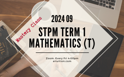 S1 Mathematics (T) (KK LEE) Mastery [Online] – 2024 09