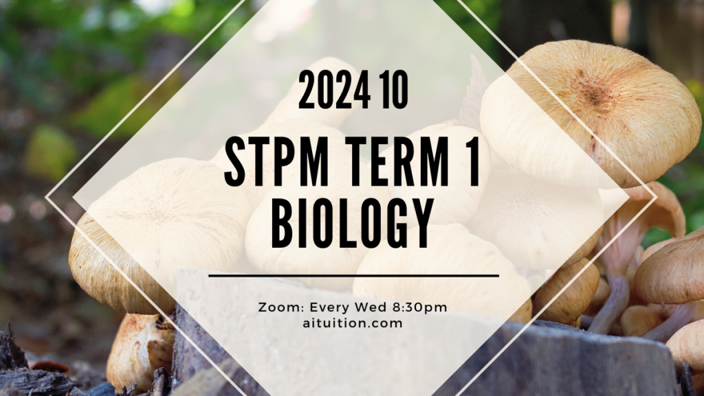 S1 Biology (TK Leong) [Online] - 2024 10