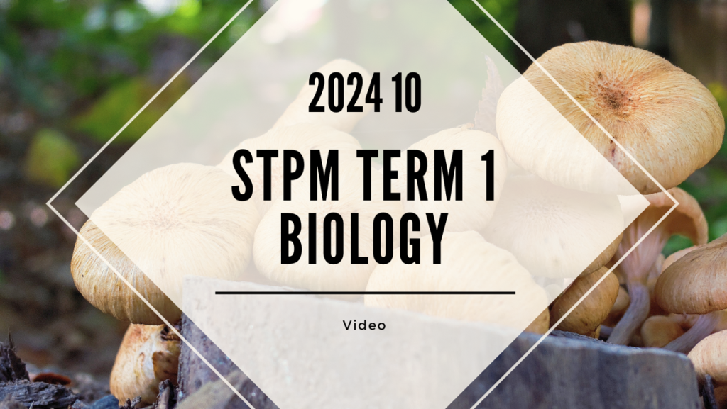 S1 Biology (TK Leong) [Video Until Exam] - 2024 10