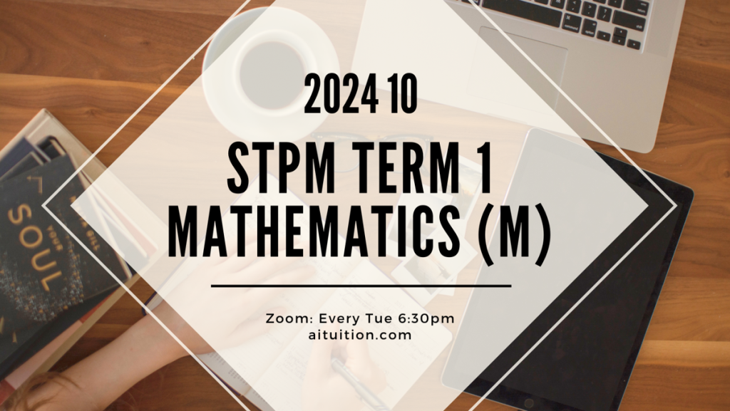 S1 Mathematics (M) (KK LEE) [Online] - 2024 10