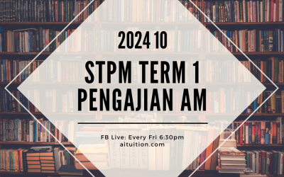 S1 Pengajian Am (Thiaga) [Online] – 2024 10