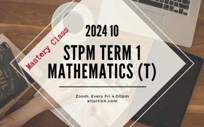 S1 Mathematics (T) (KK LEE) Mastery [Online] – 2024 10