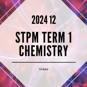 S1 Chemistry (TK Leong) [Video Until Exam] - 2024 12