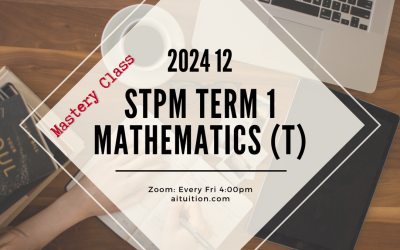 S1 Mathematics (T) (KK LEE) Mastery [Online] – 2024 12