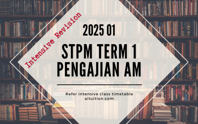 S1 Pengajian Am (Thiaga) Intensive [Online] – 2025 01