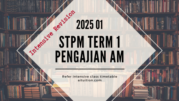 S1 Pengajian Am (Thiaga) Intensive [Online] - 2025 01