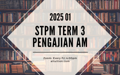 S3 Pengajian Am (Thiaga) [Online] – 2025 01