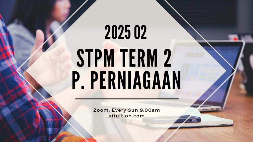 S2 Pengajian Perniagaan (VT Suresh) [Online] - 2025 02