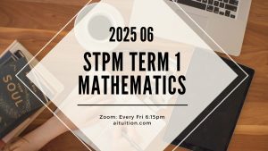 S1 Mathematics (KK LEE) [Online] – 2025 06