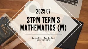 S3 Mathematics (M) (KK LEE) [Online] – 2025 07