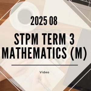 S3 Mathematics (M) (KK LEE) [Video Until Exam] - 2025 08