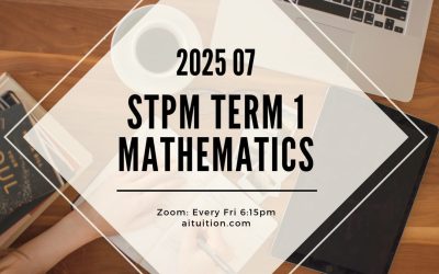 S1 Mathematics (KK LEE) [Online] – 2025 07