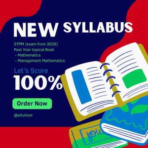 New Syllabus STPM Mathematics Past Year Question Book