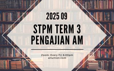 S3 Pengajian Am (Thiaga) [Online] – 2025 09
