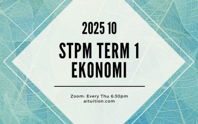 S1 Ekonomi (Ashton Quah) [Online] – 2025 10