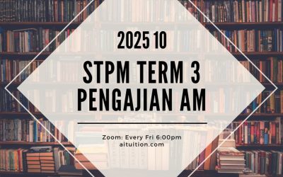 S3 Pengajian Am (Thiaga) [Online] – 2025 10