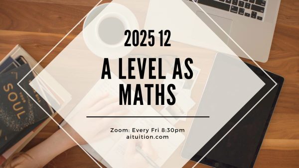 AS Mathematics (KK LEE) [Online] - 2025 12