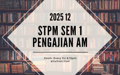 S1 Pengajian Am (Thiaga) [Online] – 2025 12