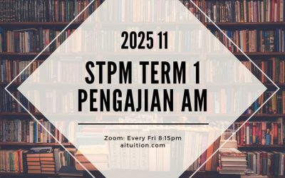 S1 Pengajian Am (Thiaga) [Online] – 2025 11