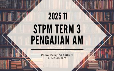 S3 Pengajian Am (Thiaga) [Online] – 2025 11
