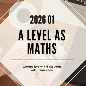 AS Mathematics (KK LEE) [Online] - 2026 01