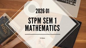 S1 Mathematics (KK LEE) [Video Until Exam] – 2026 01