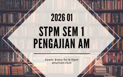 S1 Pengajian Am (Thiaga) [Online] – 2026 01