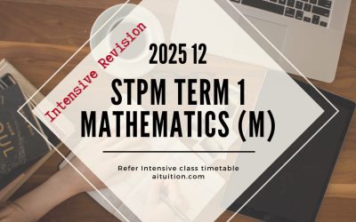 S1 Mathematics (M) (KK LEE) Intensive [Online] – 2025 12