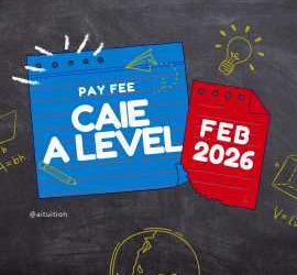 A LEVEL Classes – 2026 02